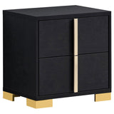 Marceline 2-drawer Nightstand Black | King | Black | 222832