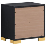 Marceline 2-drawer Nightstand Black | King | Black | 222832