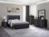 Marceline 2-drawer Nightstand Black | King | Black | 222832