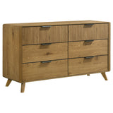 Bennett 4-piece Queen Bedroom Set Light Oak | Gallery | 222901Q-S4 222901KE-S4 222901KW-S4 222901Q-S5 222901KE-S5 222901KW-S5