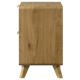 Bennett 2-drawer Bedroom Nightstand Bedside Table Light Oak | Beige | Light Oak | 222902