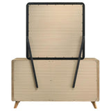 Bennett 6-drawer Bedroom Dresser and Mirror Set Light Oak | Beige | Light Oak | 222903M