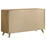 Bennett 6-drawer Bedroom Dresser Cabinet Light Oak | Beige | Light Oak | 222903