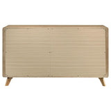 Bennett 6-drawer Bedroom Dresser Cabinet Light Oak | Beige | Light Oak | 222903