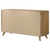 Bennett 6-drawer Bedroom Dresser Cabinet Light Oak | Beige | Light Oak | 222903