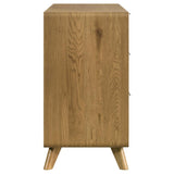 Bennett 6-drawer Bedroom Dresser Cabinet Light Oak | Beige | Light Oak | 222903