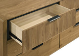 Bennett 6-drawer Bedroom Dresser Cabinet Light Oak | Beige | Light Oak | 222903