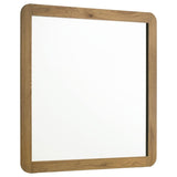 Bennett Bedroom Dresser Mirror Light Oak | Beige | Light Oak | 222904
