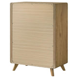 Bennett 5-drawer Bedroom Chest of Drawers Light Oak | Brown | Light Oak | 222905