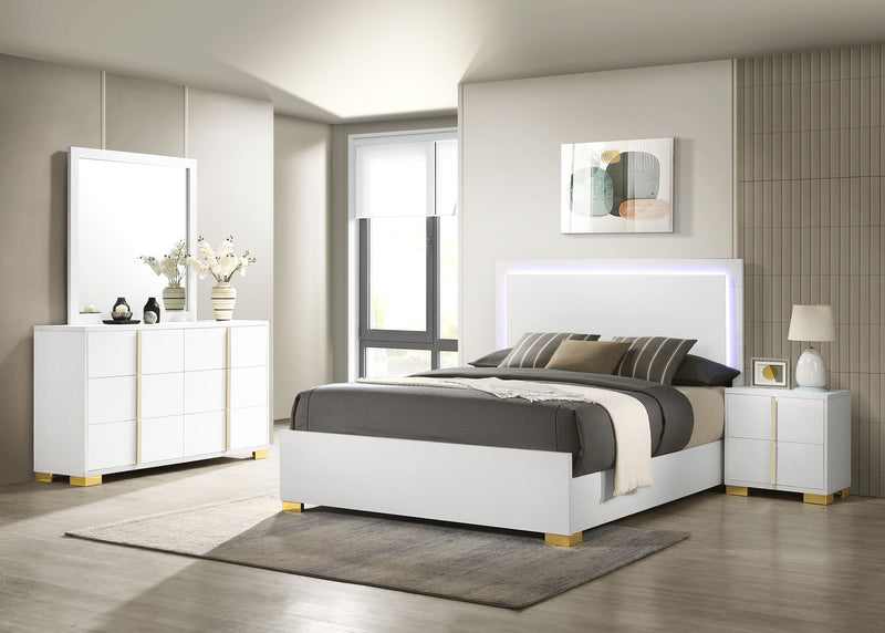 Marceline 4-piece Twin Bedroom Set White