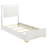 Marceline 4-piece Twin Bedroom Set White | Gallery | 222931T-S4 222931F-S4 222931Q-S4 222931KE-S4 222931T-S5 222931F-S5 222931Q-S5 222931KE-S5