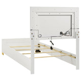 Marceline 4-piece Twin Bedroom Set White | Gallery | 222931T-S4 222931F-S4 222931Q-S4 222931KE-S4 222931T-S5 222931F-S5 222931Q-S5 222931KE-S5