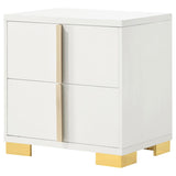 Marceline 2-drawer Nightstand White | King | White | 222932