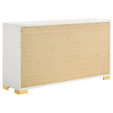 Marceline 6-drawer Dresser White | King | White | 222933