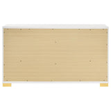 Marceline 6-drawer Dresser White | King | White | 222933