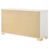 Marceline 6-drawer Dresser White | King | White | 222933