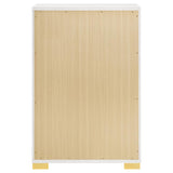 Marceline 5-drawer Bedroom Chest White | King | White | 222935