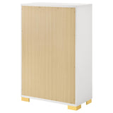 Marceline 5-drawer Bedroom Chest White | King | White | 222935