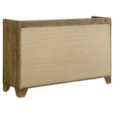 Henderson 6-drawer Bedroom Dresser Cabinet Medium Oak | Brown | Medium Oak | 222973