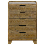 Henderson 5-drawer Bedroom Chest of Drawers Medium Oak | Brown | Medium Oak | 222975