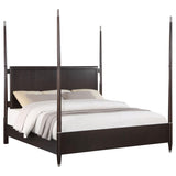 Emberlyn Wood Queen Poster Bed Brown | Queen | Brown | 223061Q