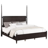 Emberlyn Wood Queen Poster Bed Brown | Queen | Brown | 223061Q
