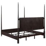 Emberlyn Wood Queen Poster Bed Brown | Queen | Brown | 223061Q