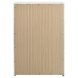 Ines 5-drawer Bedroom Chest of Drawers White High Gloss | White | White High Gloss | 223095