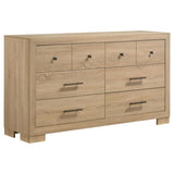 Arielle 6-drawer Bedroom Dresser Cabinet Light Oak | Beige | Light Oak | 223113
