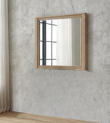 Leanne Dresser Mirror Light Oak | Beige | Light Oak | 223134