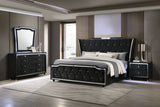 Lorient 4-piece Queen Bedroom Set Black | California King / 4-piece / Standard | 223161KW-S4