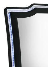 Lorient LED Dresser Mirror Black | Full | Black | 223164