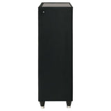 Lorient 5-drawer LED Chest of Drawers Black | Full | Black | 223165