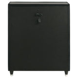 Lorient 5-drawer LED Chest of Drawers Black | Full | Black | 223165