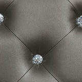 Gunnison Wood Queen LED Panel Bed Silver Metallic | Queen | Silver | Silver Metallic | 223211Q