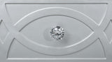 Gunnison 2-drawer Nightstand Silver Metallic | Silver | Silver Metallic | 223212