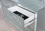 Gunnison 6-drawer Dresser Silver Metallic | Silver | Silver Metallic | 223213