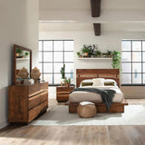 Winslow 4-piece Queen Bedroom Set Smokey Walnut | Gallery | 223250Q-S4 223250SQ-S4 223250KE-S4 223250SKE-S4 223250KW-S4 223250Q-S5 223250SQ-S5 223250KE-S5 223250SKE-S5 223250KW-S5