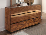 Winslow 6-drawer Dresser Smokey Walnut | King | Brown | Smokey Walnut | 223253