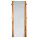 Winslow 31 x 76 Inch Standing Floor Mirror Smokey Walnut | King | Brown | Smokey Walnut | 223256