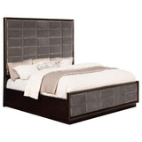 Durango 77-inch Eastern King Panel Bed Smoked Peppercorn | Brown | Smoked Peppercorn | 223261KE