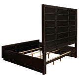 Durango 77-inch Eastern King Panel Bed Smoked Peppercorn | Brown | Smoked Peppercorn | 223261KE