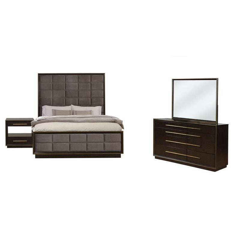 Durango 4-piece Bedroom Set Peppercorn