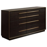 Durango 5-piece California King Bedroom Set Peppercorn | Brown | Smoked Peppercorn | 223261KW-S5