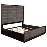 Durango 77-inch California King Panel Bed Smoked Peppercorn | Brown | Smoked Peppercorn | 223261KW