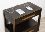 Durango 2-drawer Nightstand Smoked Peppercorn | Brown | Smoked Peppercorn | 223262