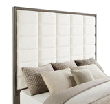 Durango 80-inch Eastern King Panel Bed Taupe Oak | Ivory | Taupe Oak | 223271KE