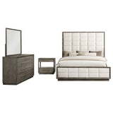 Durango 4-piece Queen Bedroom Set Taupe Oak | Gallery | 223271Q-S4 223271KE-S4 223271KW-S4 223271Q-S5 223271KE-S5 223271KW-S5