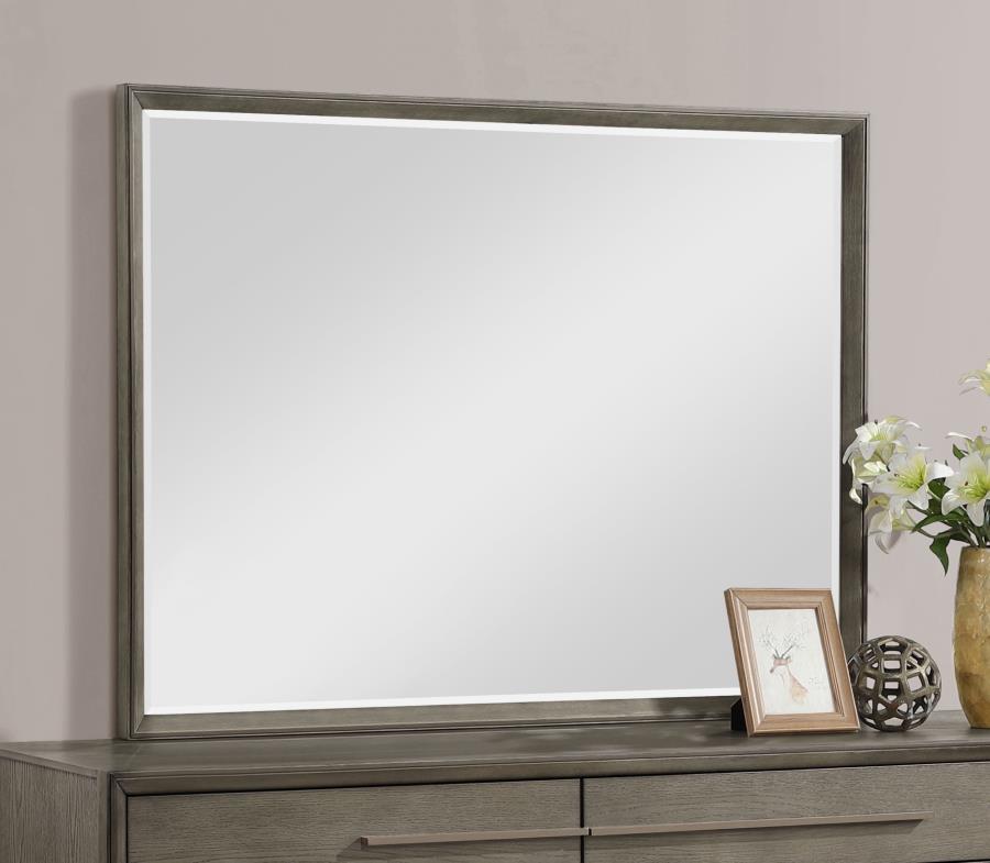 Durango Dresser Mirror Taupe Oak | Beige | Taupe Oak | 223274