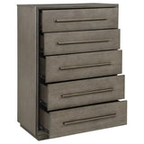Durango 5-drawer Bedroom Chest Taupe Oak | Brown | Taupe Oak | 223275